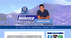 Desktop Screenshot of marcelosantacruz.com