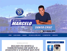 Tablet Screenshot of marcelosantacruz.com